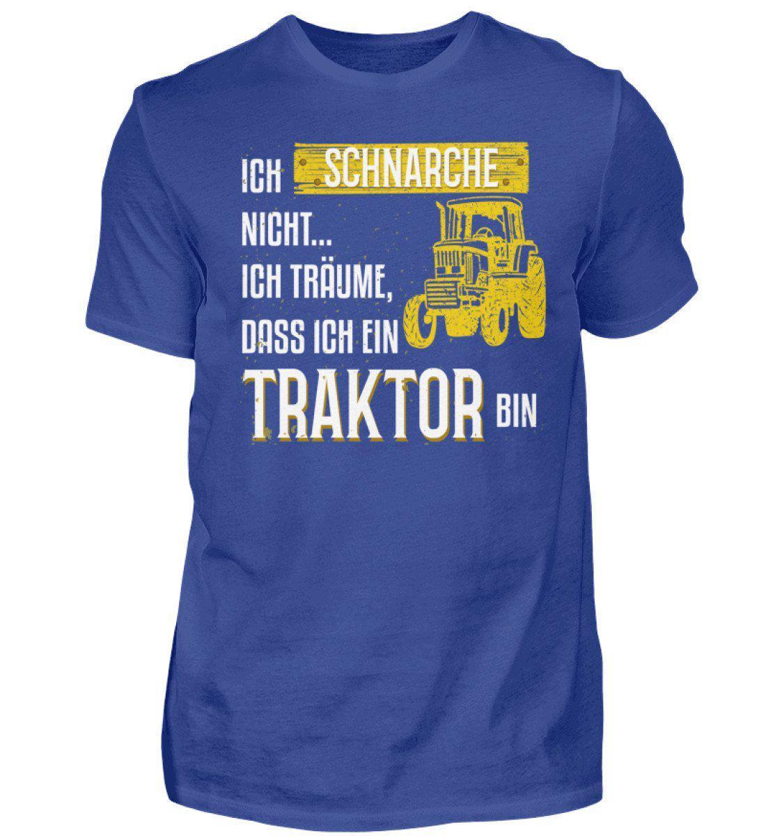 Traktor schnarche 1 · Herren T-Shirt-Herren Basic T-Shirt-Royal Blue-S-Agrarstarz