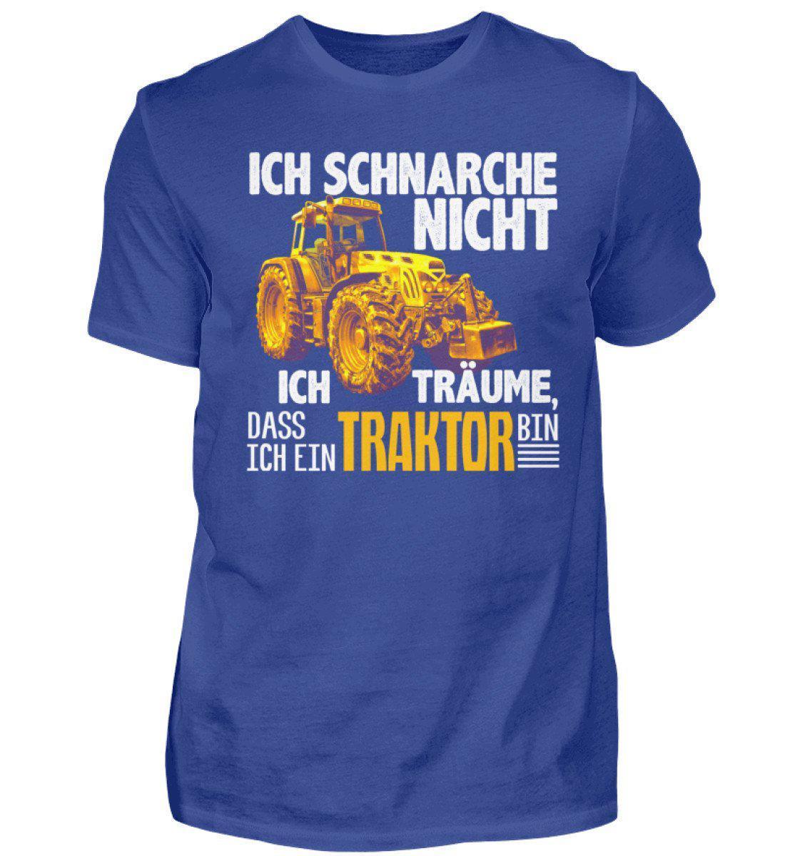 Traktor schnarche 2 · Herren T-Shirt-Herren Basic T-Shirt-Royal Blue-S-Agrarstarz