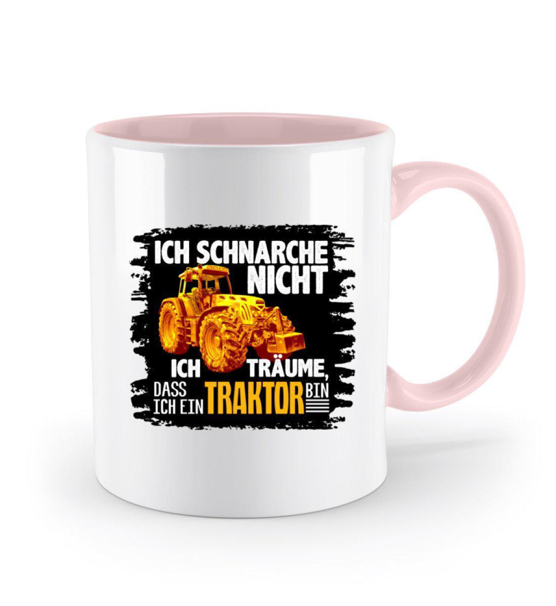 Traktor schnarche 2 · Keramik Tasse zweifarbig-Keramik Tasse Zweifarbig-Agrarstarz