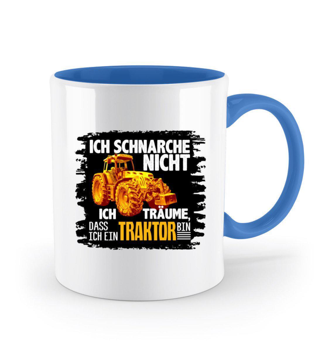 Traktor schnarche 2 · Keramik Tasse zweifarbig-Keramik Tasse Zweifarbig-Agrarstarz