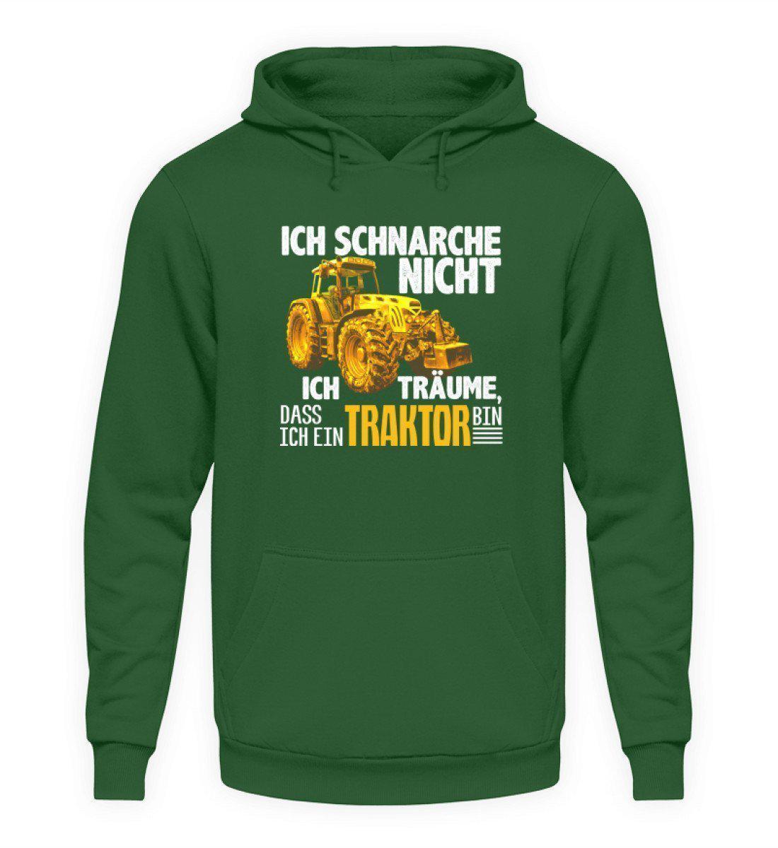 Traktor schnarche 2 · Unisex Kapuzenpullover Hoodie-Unisex Hoodie-Bottle Green-L-Agrarstarz