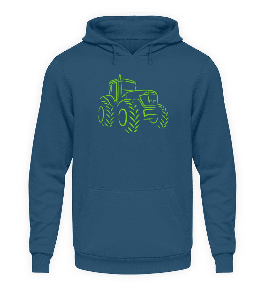 Traktor symbol · Unisex Kapuzenpullover Hoodie-Unisex Hoodie-Airforce Blue-S-Agrarstarz