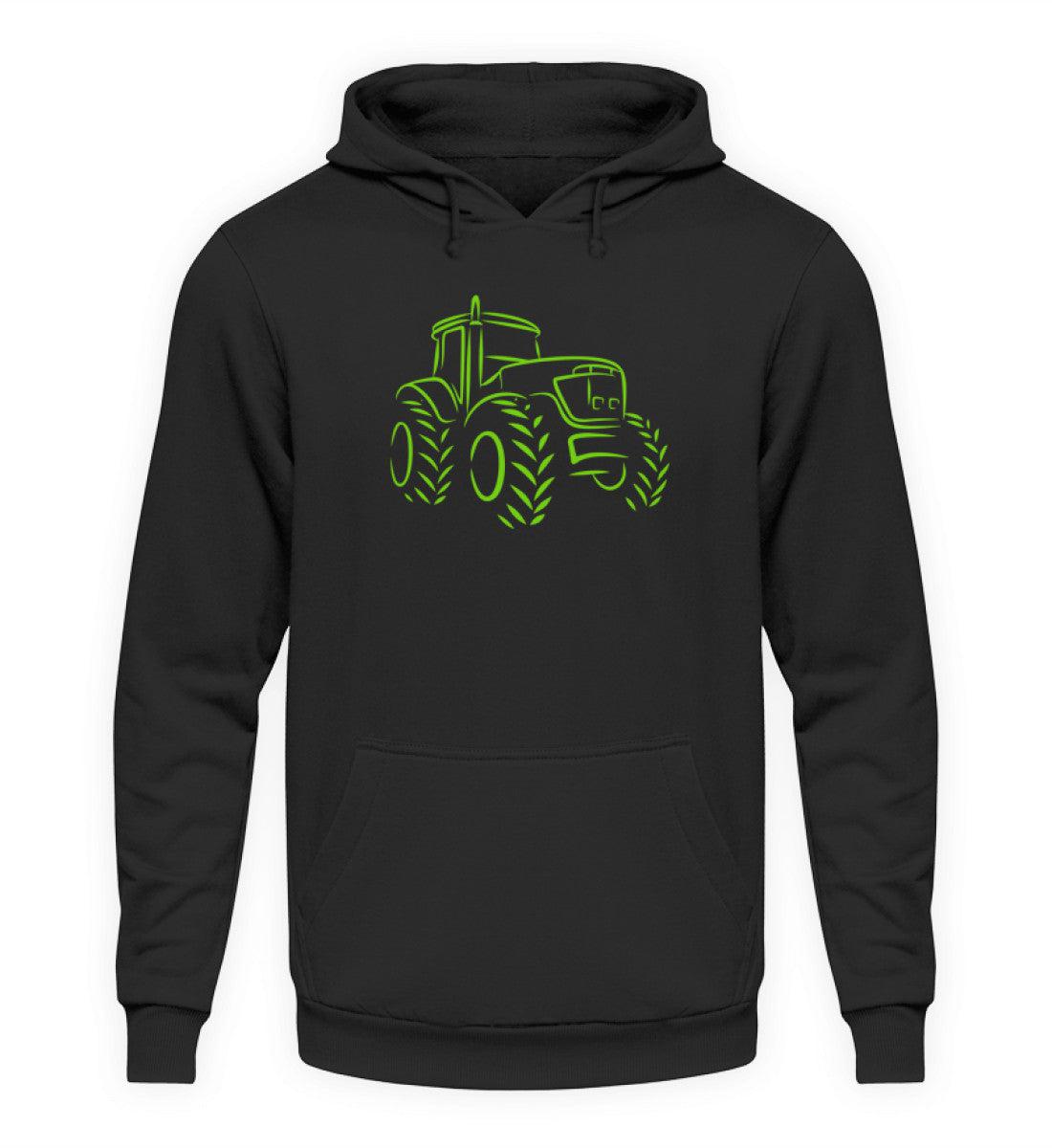 Traktor symbol · Unisex Kapuzenpullover Hoodie-Unisex Hoodie-Deep Black-XS-Agrarstarz