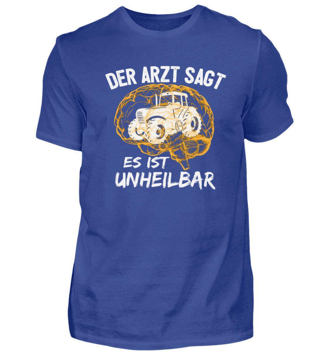 Traktor unheilbar Gelb · Herren T-Shirt-Herren Basic T-Shirt-Royal Blue-S-Agrarstarz