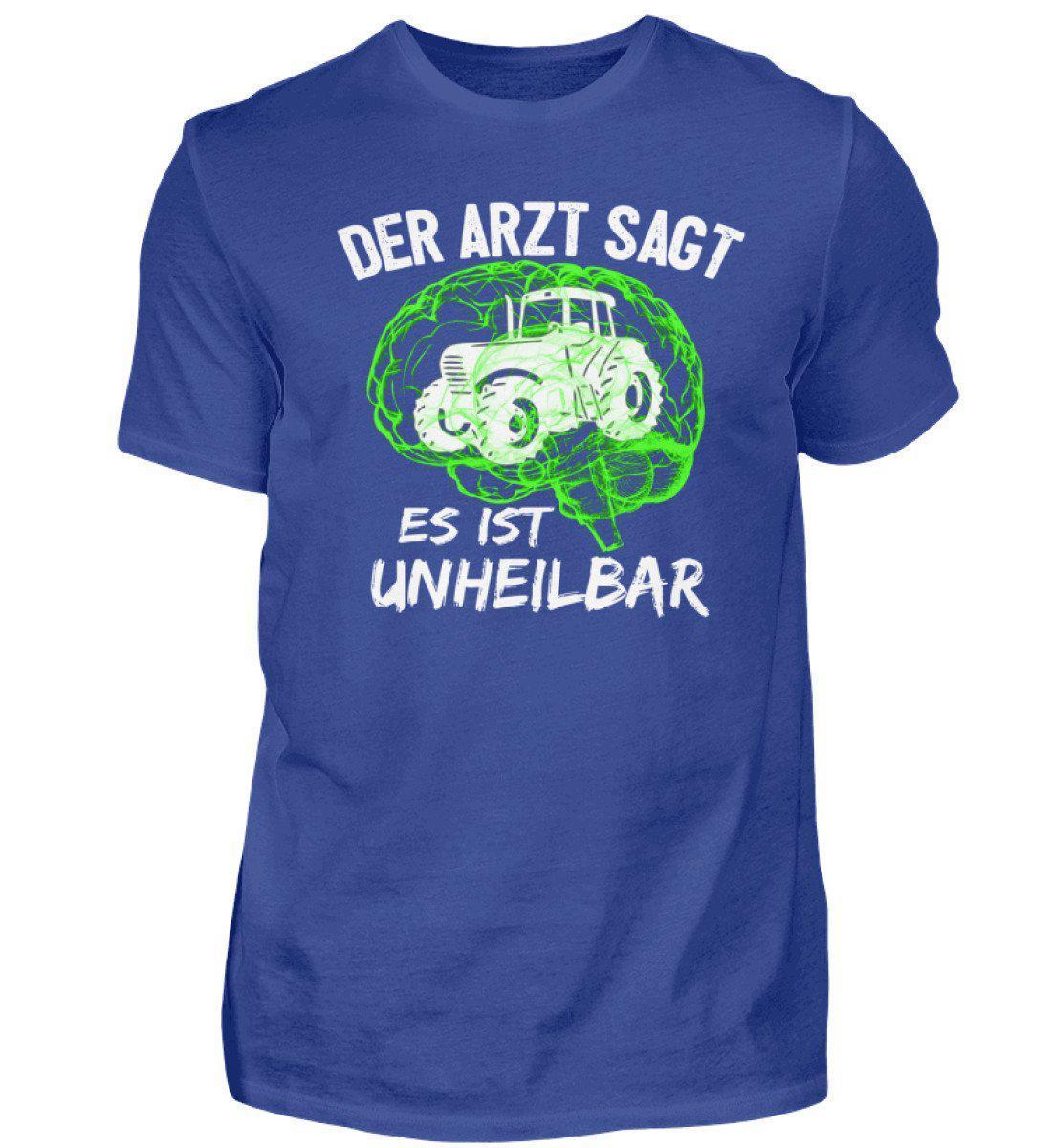 Traktor unheilbar Grün · Herren T-Shirt-Herren Basic T-Shirt-Royal Blue-S-Agrarstarz