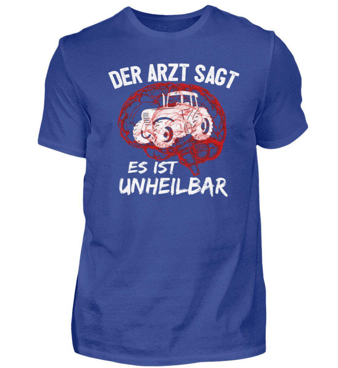 Traktor unheilbar Rot · Herren T-Shirt-Herren Basic T-Shirt-Royal Blue-S-Agrarstarz