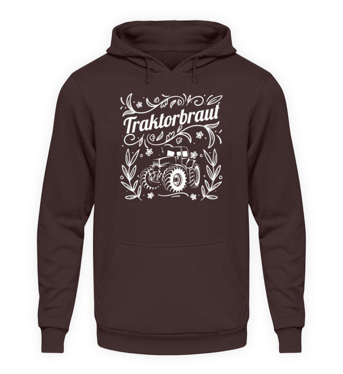 Traktorbraut · Unisex Kapuzenpullover Hoodie-Unisex Hoodie-Hot Chocolate-L-Agrarstarz