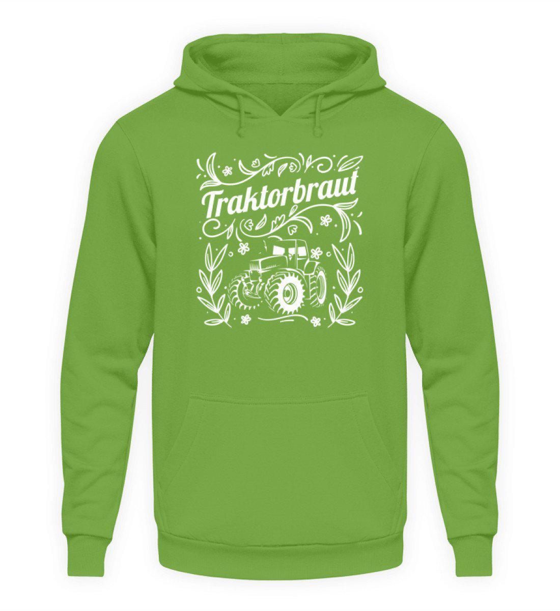 Traktorbraut · Unisex Kapuzenpullover Hoodie-Unisex Hoodie-LimeGreen-L-Agrarstarz
