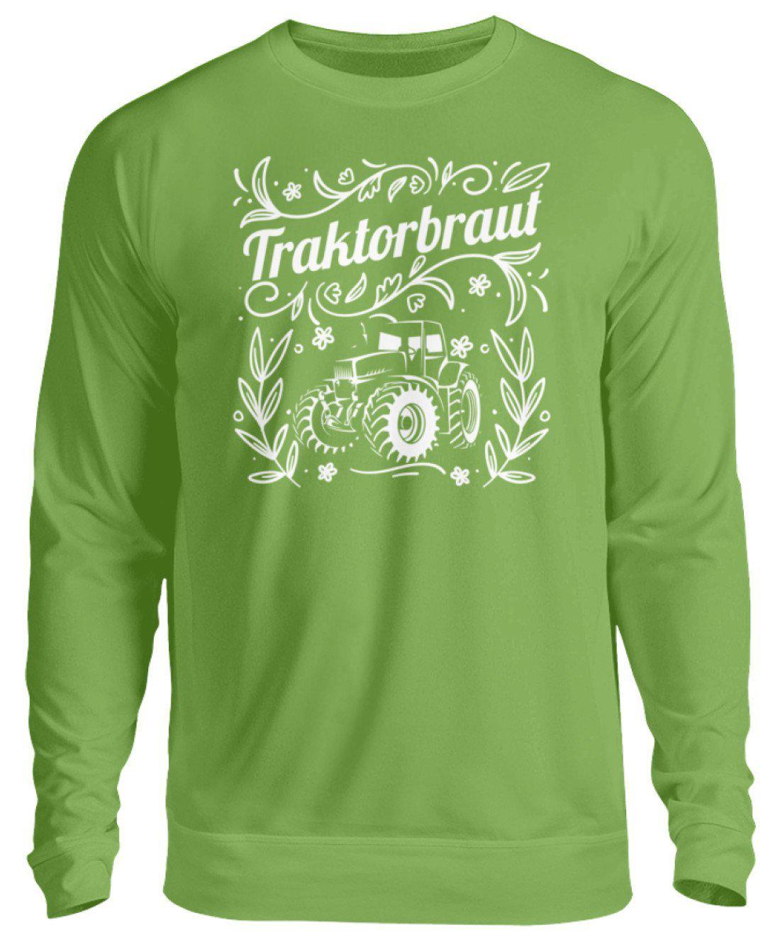 Traktorbraut · Unisex Sweatshirt Pullover-Unisex Sweatshirt-LimeGreen-S-Agrarstarz