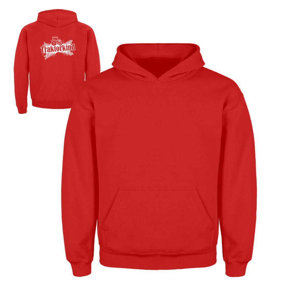 Traktorkind · Kinder Hoodie-Kinder Hoodie-Fire Red-12/14 (152/164)-Agrarstarz