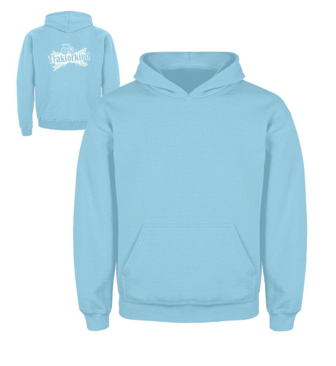 Traktorkind · Kinder Hoodie-Kinder Hoodie-Sky Blue-12/14 (152/164)-Agrarstarz