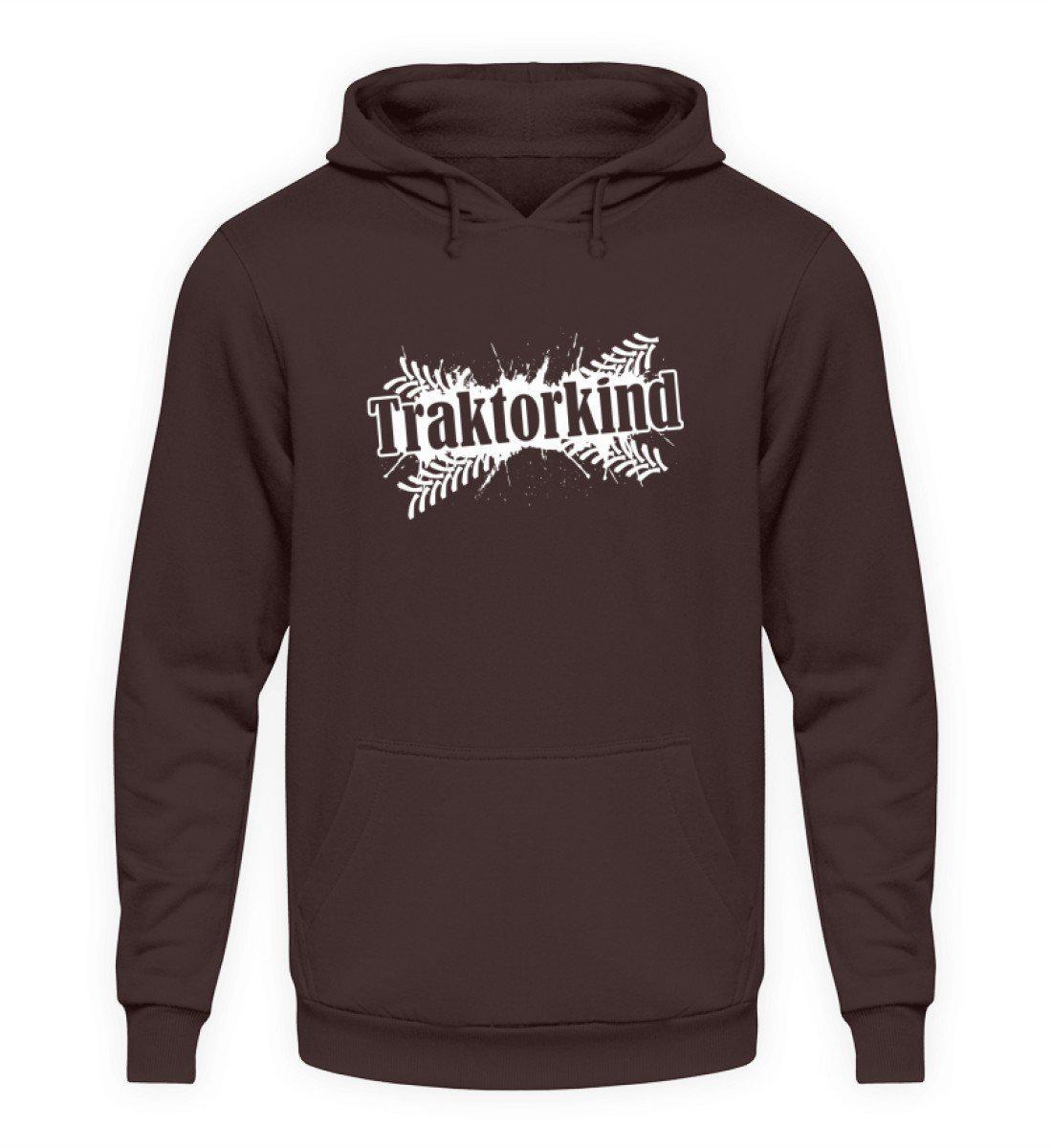 Traktorkind · Unisex Kapuzenpullover Hoodie-Unisex Hoodie-Hot Chocolate-M-Agrarstarz