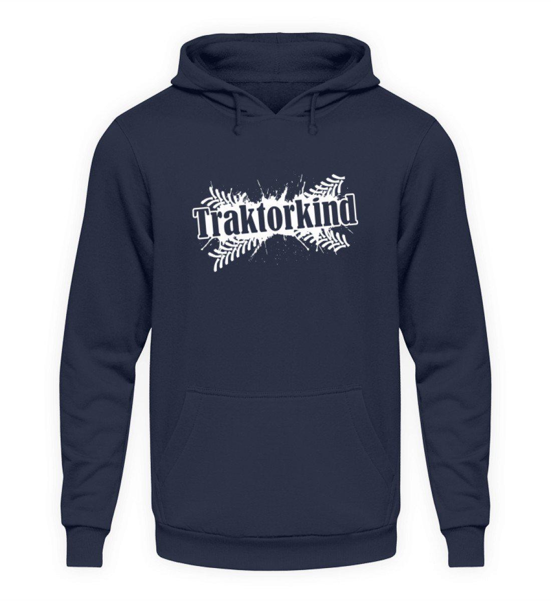 Traktorkind · Unisex Kapuzenpullover Hoodie-Unisex Hoodie-Oxford Navy-S-Agrarstarz