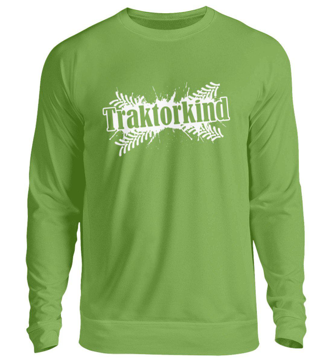 Traktorkind · Unisex Pullover-Unisex Sweatshirt-LimeGreen-S-Agrarstarz