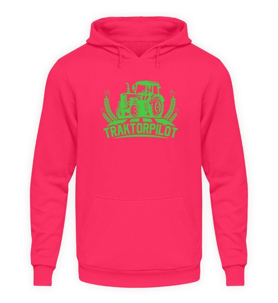 Traktorpilot · Unisex Kapuzenpullover Hoodie-Unisex Hoodie-Hot Pink-L-Agrarstarz