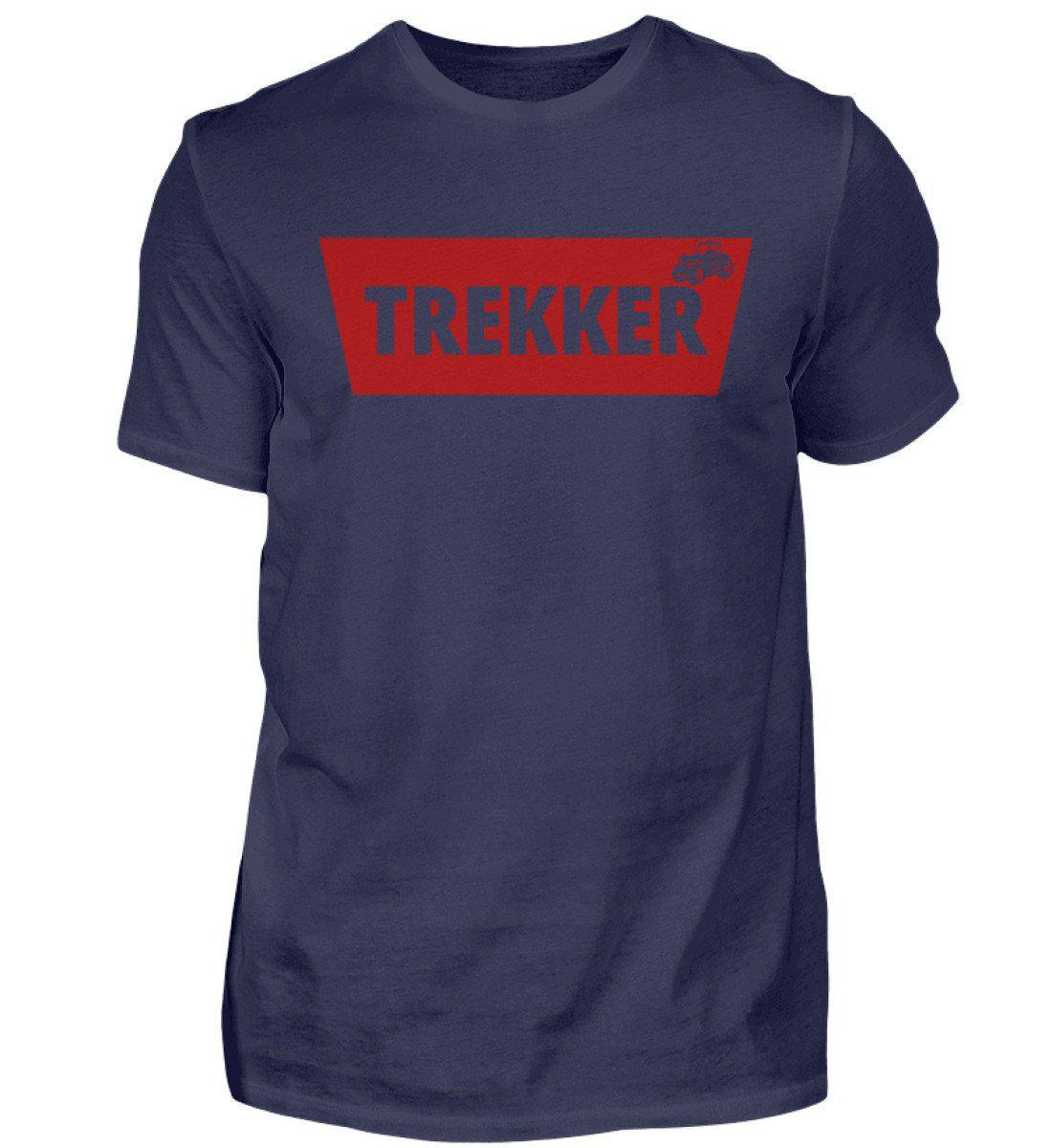 Trekker Batch rot · Herren T-Shirt-Herren Basic T-Shirt-Navy-S-Agrarstarz