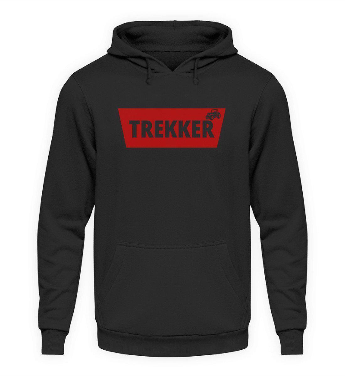 Trekker Batch rot · Unisex Kapuzenpullover Hoodie-Unisex Hoodie-Jet Black-L-Agrarstarz