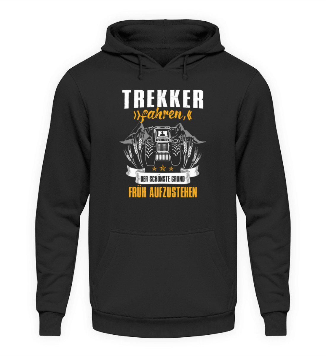 Trekker fahren · Unisex Kapuzenpullover Hoodie-Unisex Hoodie-Jet Black-L-Agrarstarz