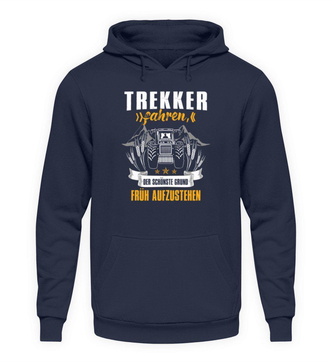 Trekker fahren · Unisex Kapuzenpullover Hoodie-Unisex Hoodie-Oxford Navy-L-Agrarstarz