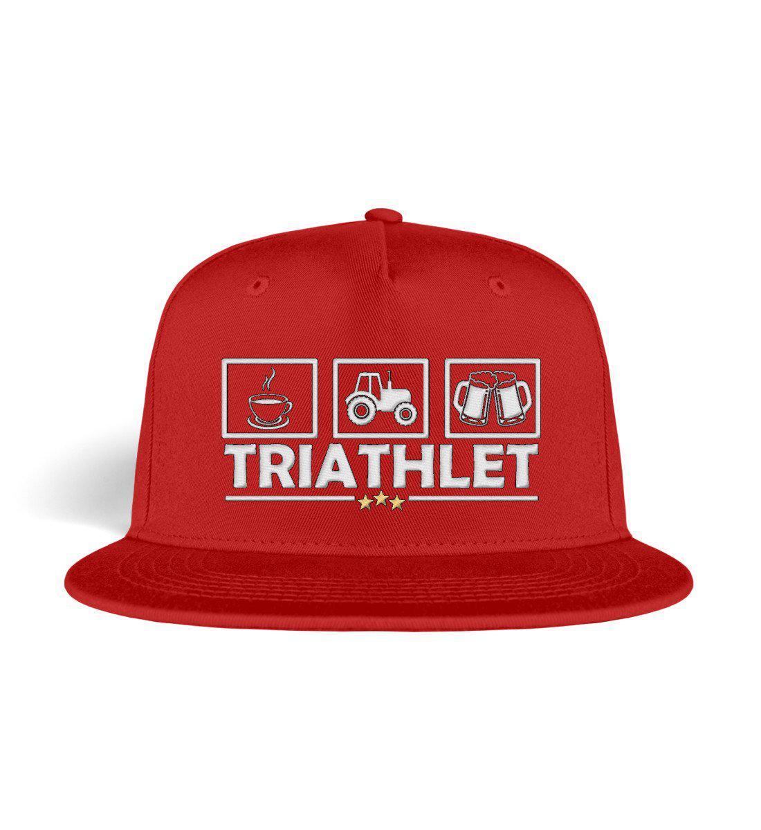 Triathlet · Bestickte Snapback Mütze-Snapback mit Stick-Agrarstarz