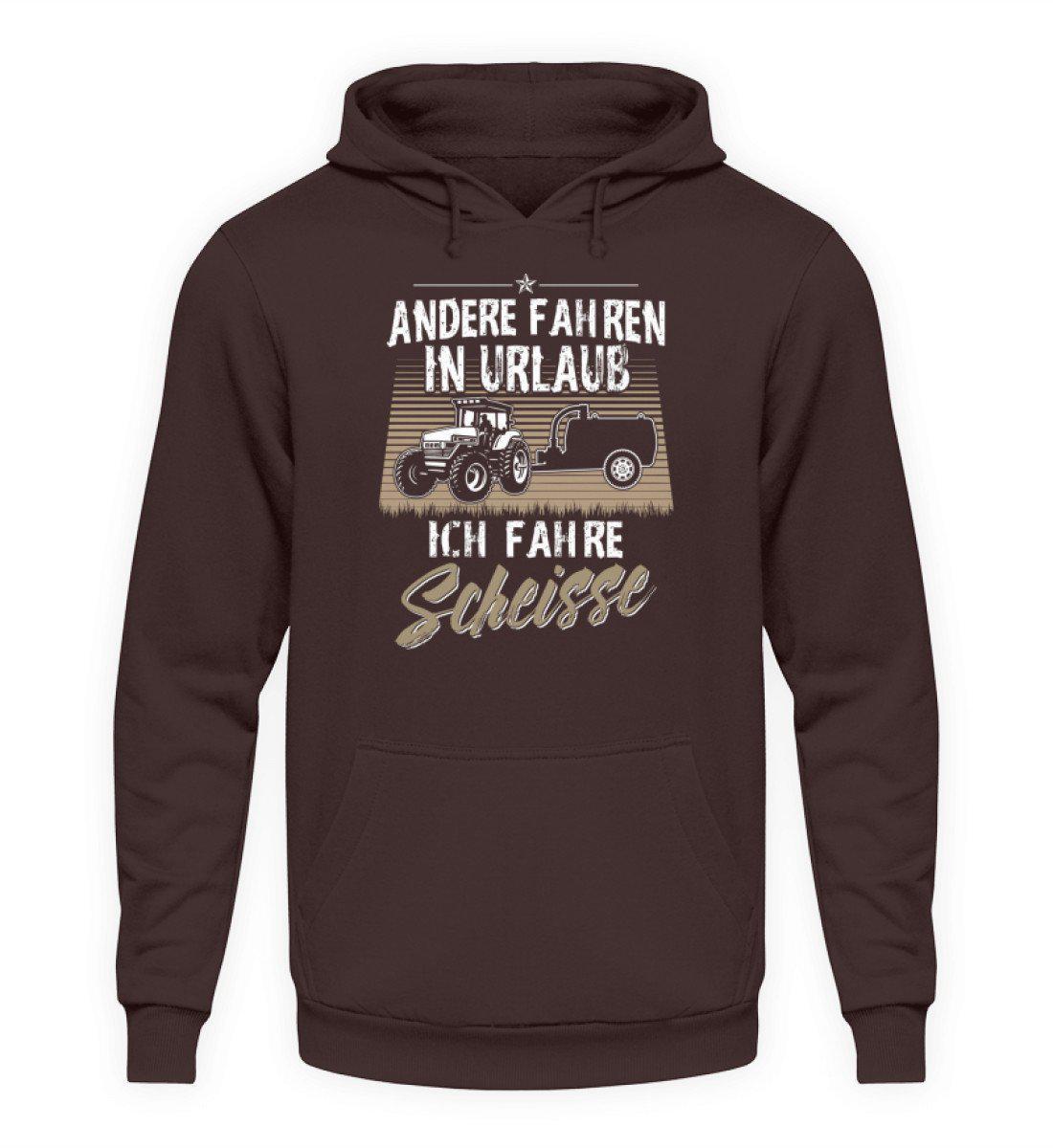 Urlaub Gülle · Unisex Kapuzenpullover Hoodie-Unisex Hoodie-Hot Chocolate-L-Agrarstarz