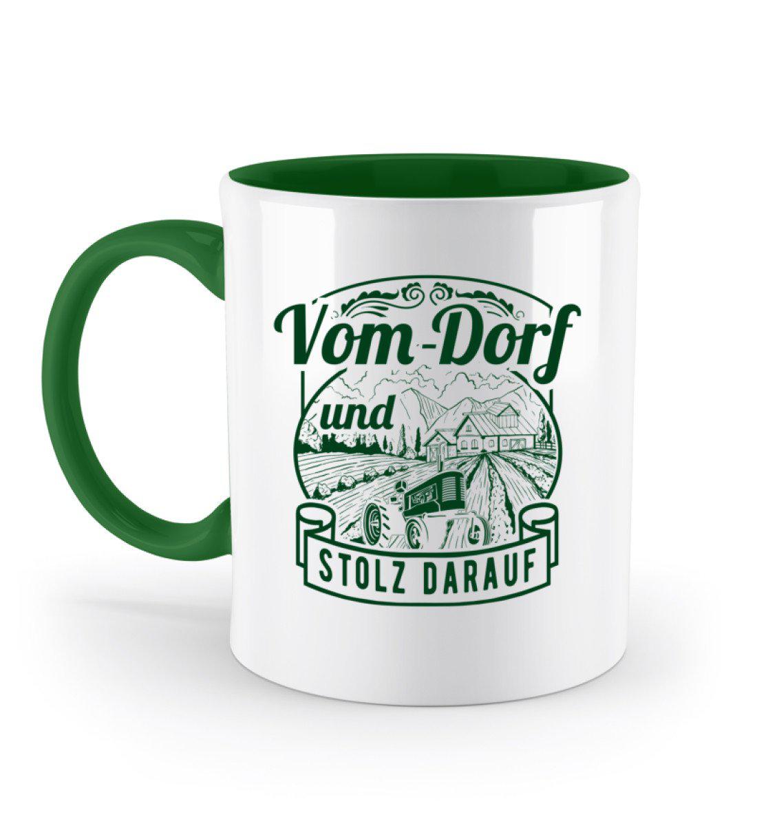 Vom Dorf und stolz · Keramik Tasse zweifarbig-Keramik Tasse Zweifarbig-Irish Green-330ml-Agrarstarz