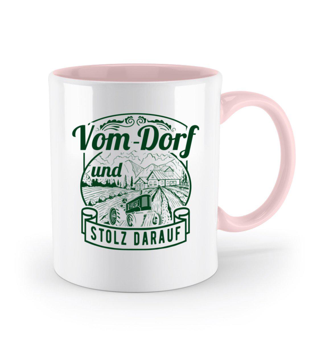 Vom Dorf und stolz · Keramik Tasse zweifarbig-Keramik Tasse Zweifarbig-Agrarstarz