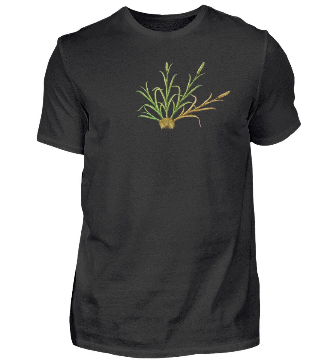 Weizen Lebenszyklus · Herren T-Shirt-Herren Basic T-Shirt-Black-S-Agrarstarz