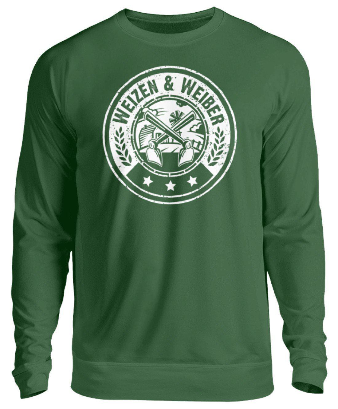 Weizen & Weiber · Unisex Sweatshirt Pullover-Unisex Sweatshirt-Bottle Green-S-Agrarstarz