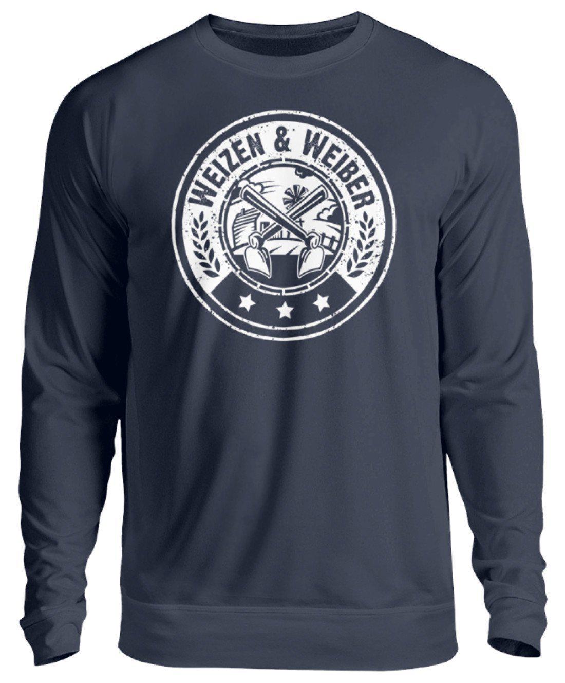 Weizen & Weiber · Unisex Sweatshirt Pullover-Unisex Sweatshirt-Oxford Navy-S-Agrarstarz