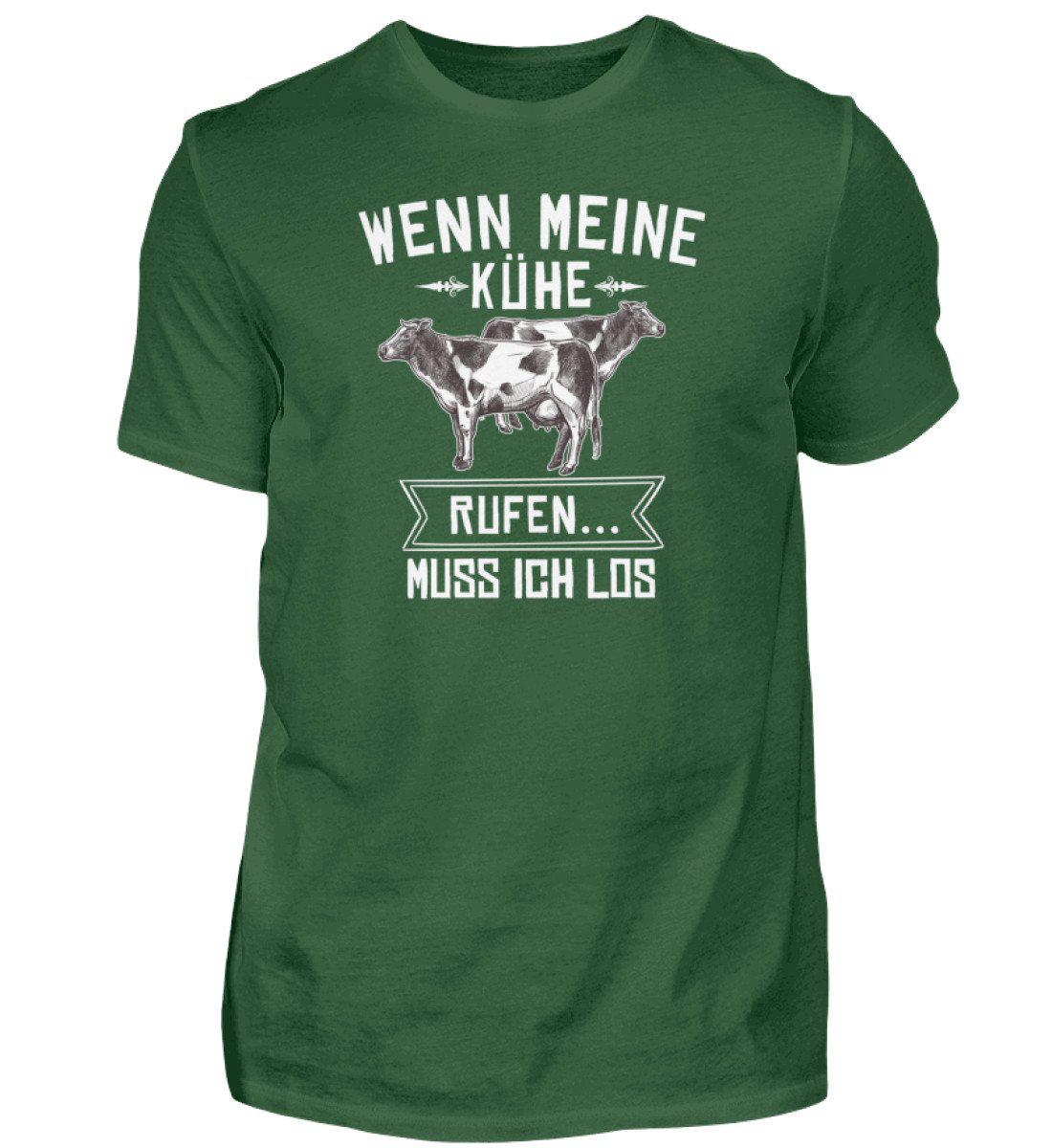 Wenn Kühe rufen · Herren T-Shirt-Herren Basic T-Shirt-Agrarstarz