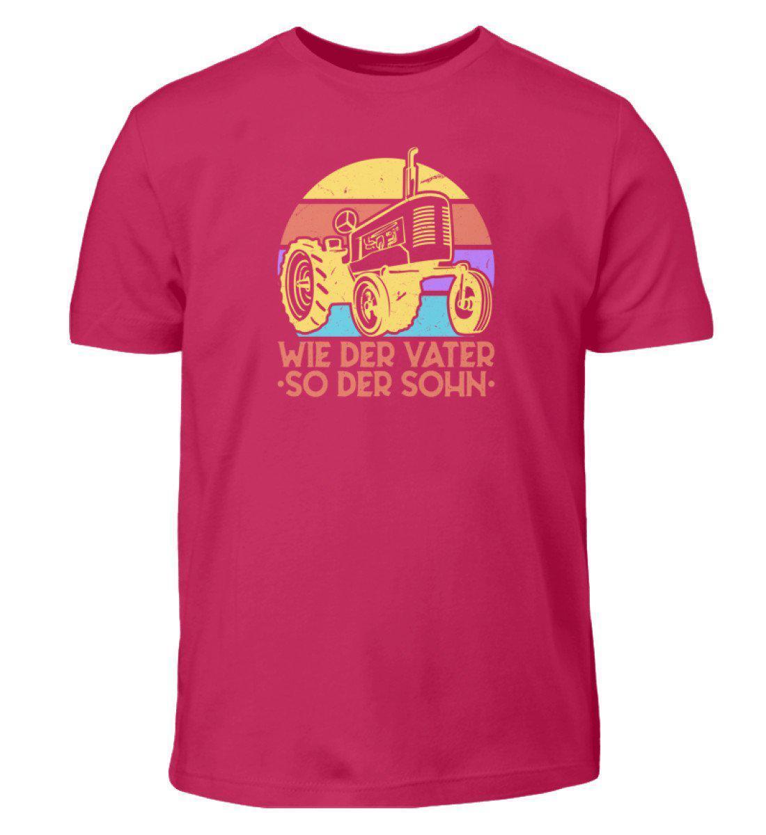 Wie der Vater so der Sohn · Kinder T-Shirt-Kinder T-Shirt-Sorbet-12/14 (152/164)-Agrarstarz