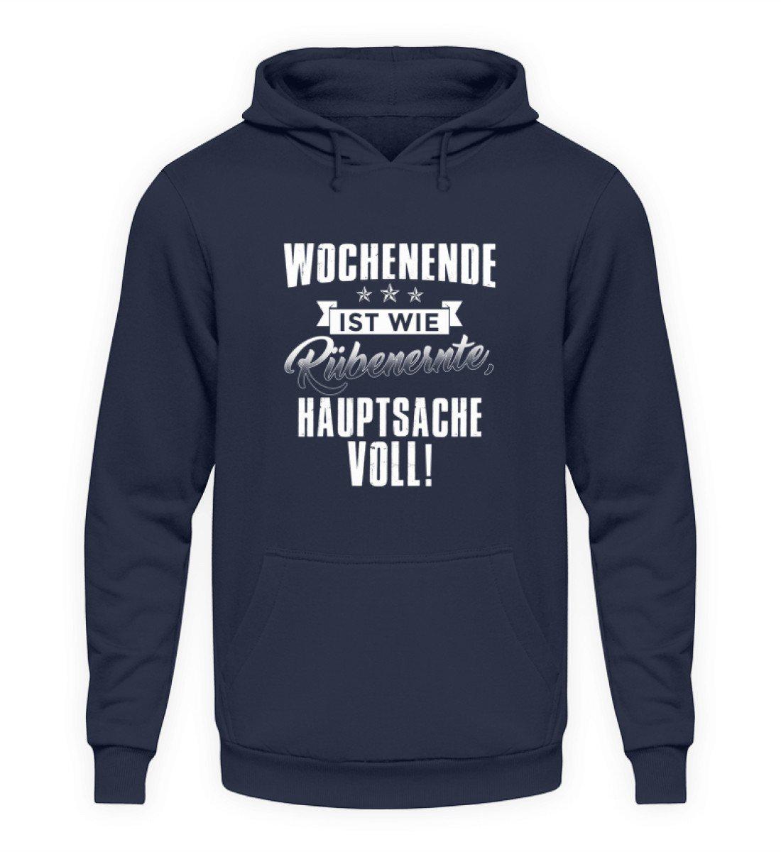 Wochenende Rübenernte · Unisex Kapuzenpullover Hoodie-Unisex Hoodie-Oxford Navy-S-Agrarstarz