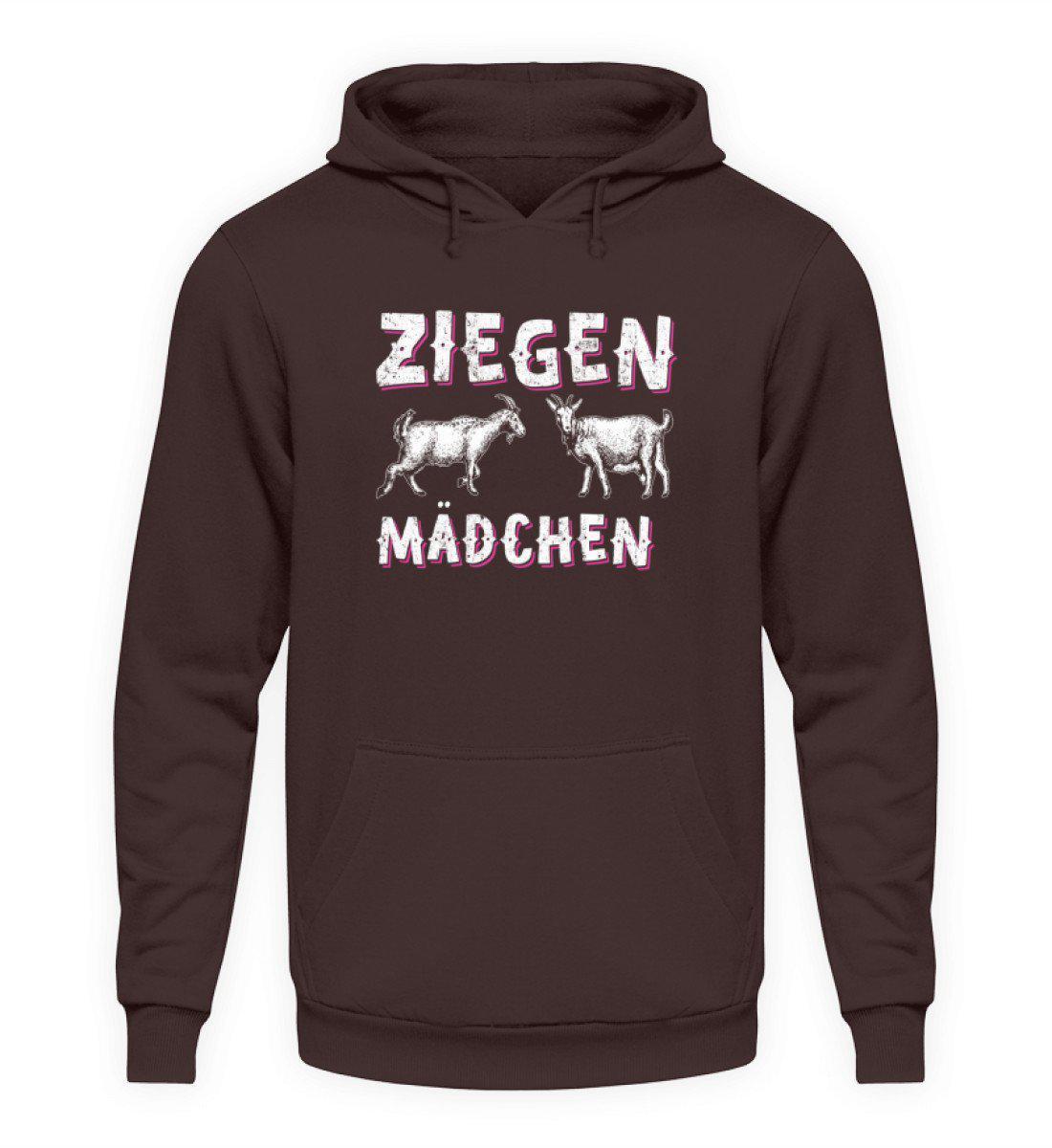 Ziegen Mädchen · Unisex Kapuzenpullover Hoodie-Unisex Hoodie-Hot Chocolate-L-Agrarstarz