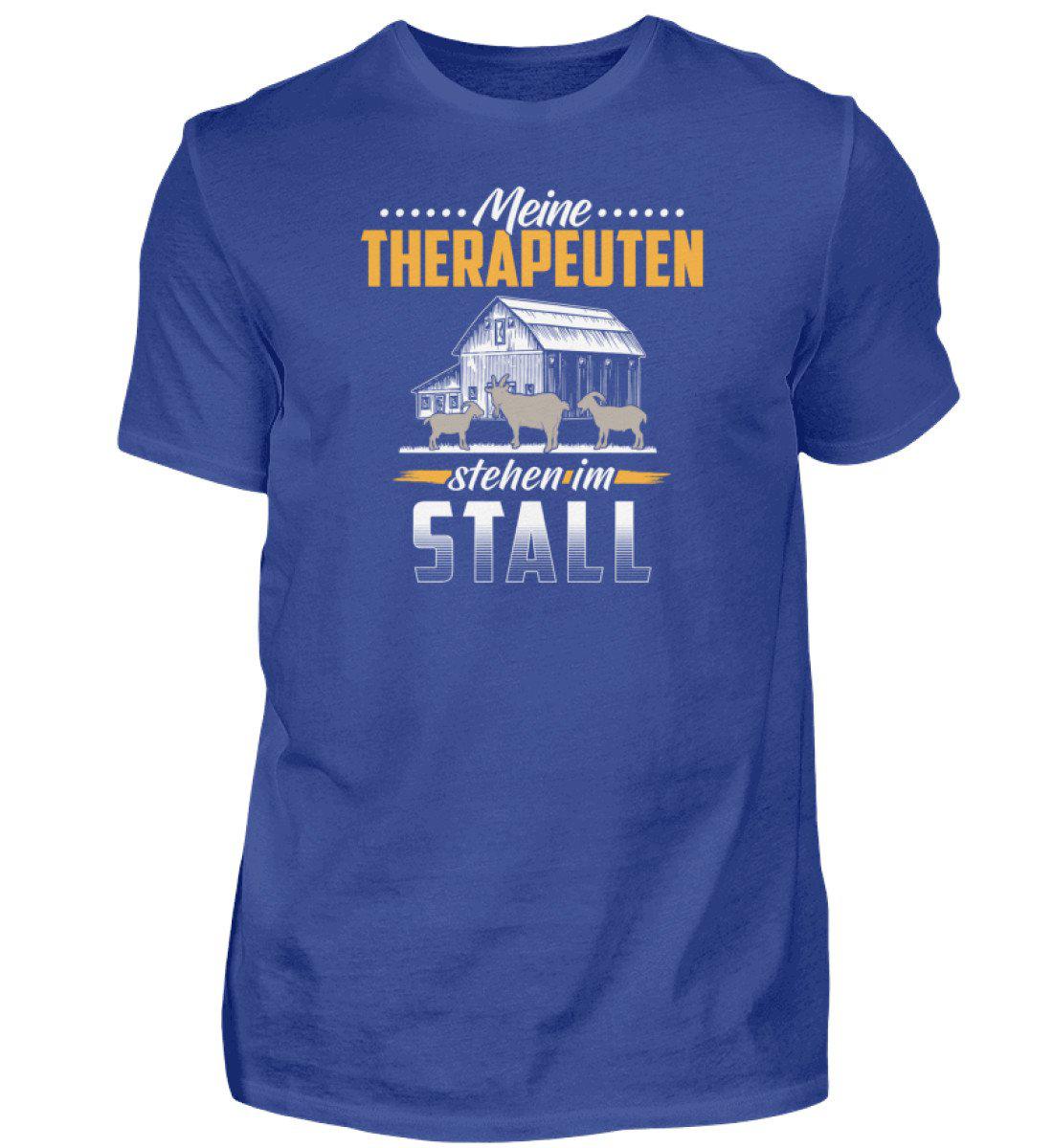 Ziegen Therapeuten · Herren T-Shirt-Herren Basic T-Shirt-Royal Blue-S-Agrarstarz