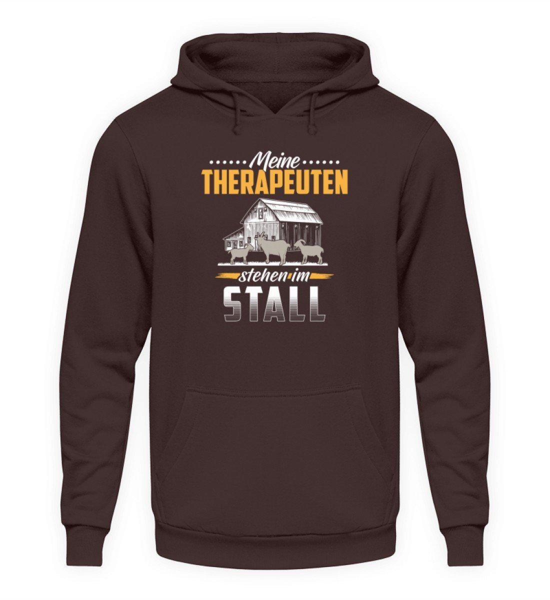 Ziegen Therapeuten · Unisex Kapuzenpullover Hoodie-Unisex Hoodie-Hot Chocolate-L-Agrarstarz