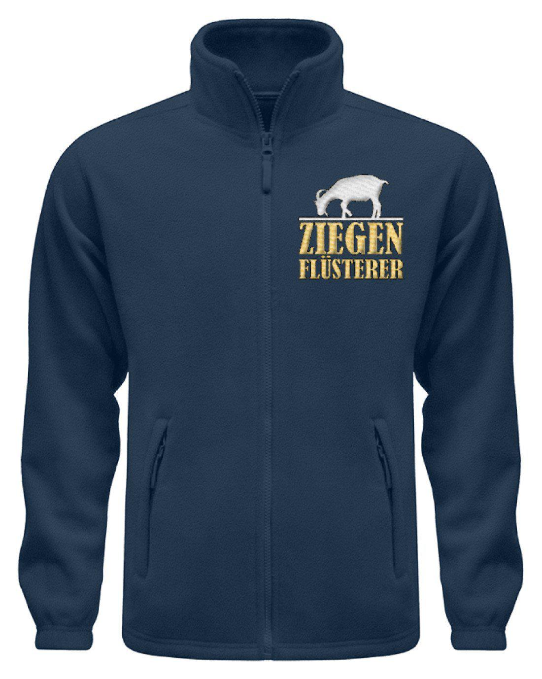 Ziegenflüsterer · Fleece Jacke mit Stick-Fleece Jacke mit Stick-Navy-S-Agrarstarz