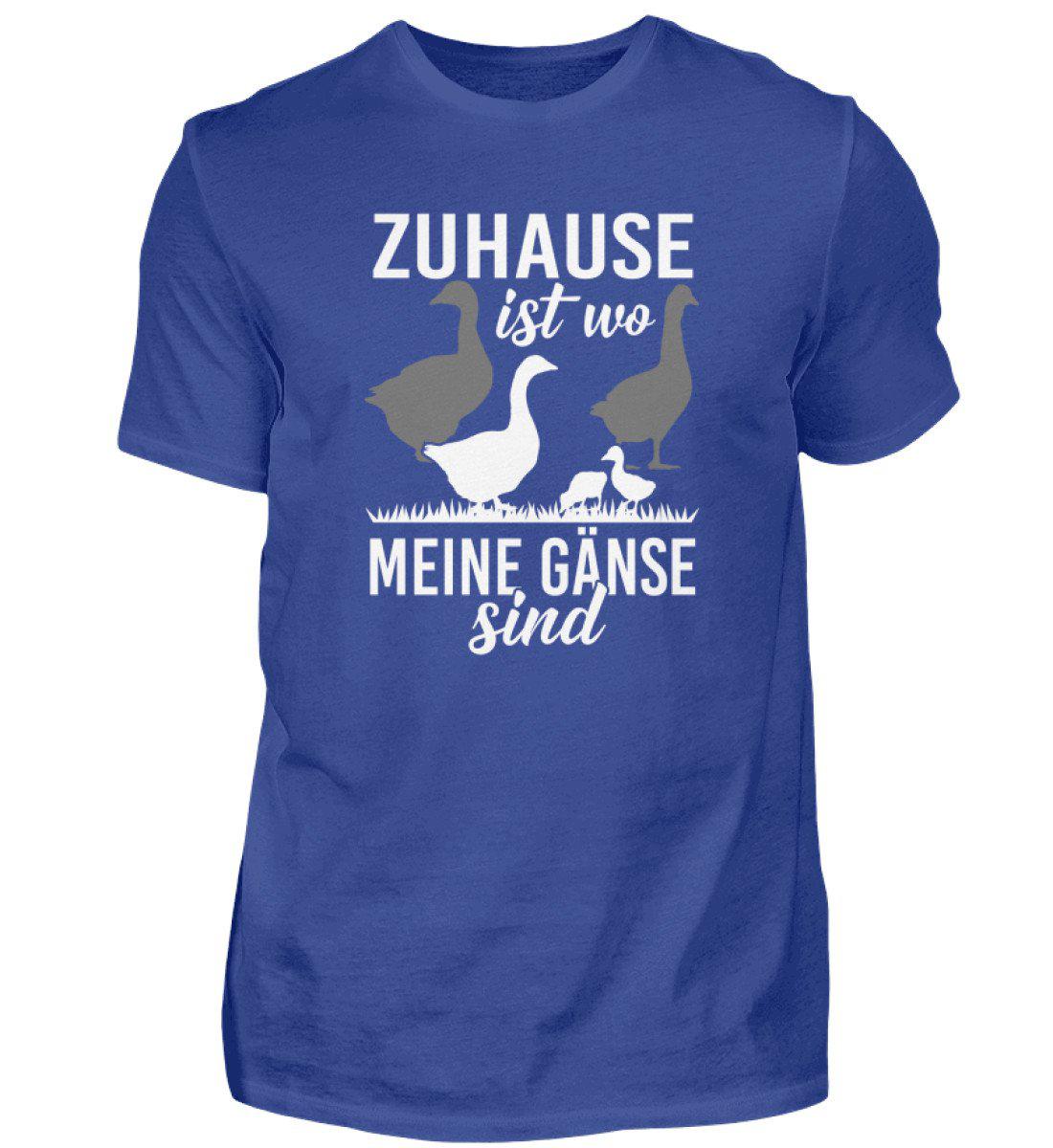 Zuhause Gänse · Herren T-Shirt-Herren Basic T-Shirt-Agrarstarz