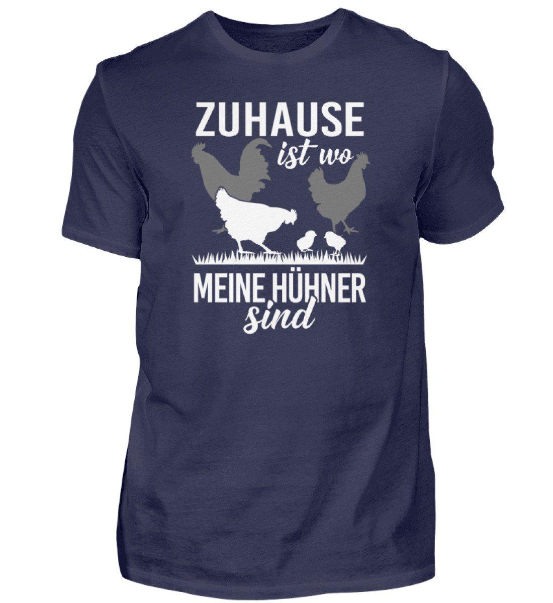 Zuhause Hühner · Herren T-Shirt-Herren Basic T-Shirt-Navy-S-Agrarstarz