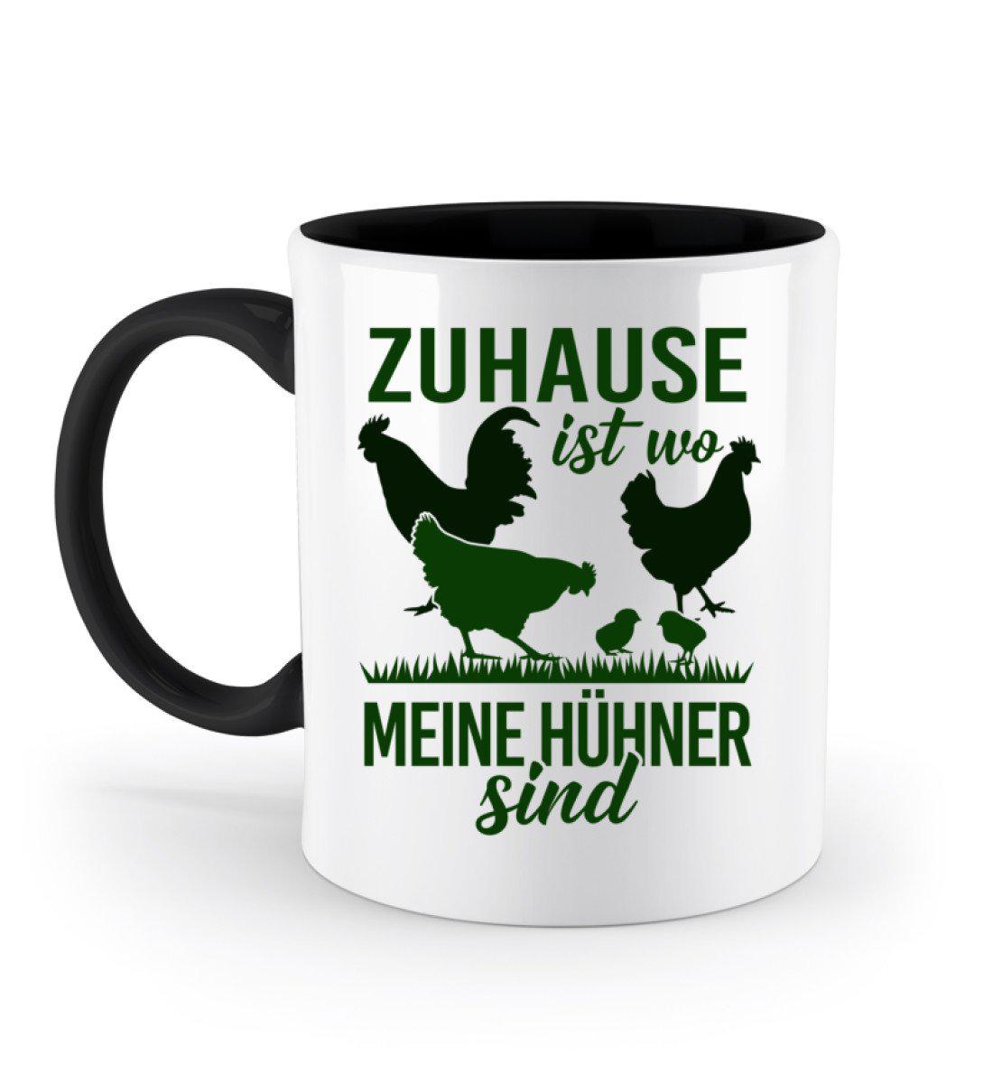 Zuhause Hühner · Keramik Tasse zweifarbig-Keramik Tasse Zweifarbig-Black-330ml-Agrarstarz