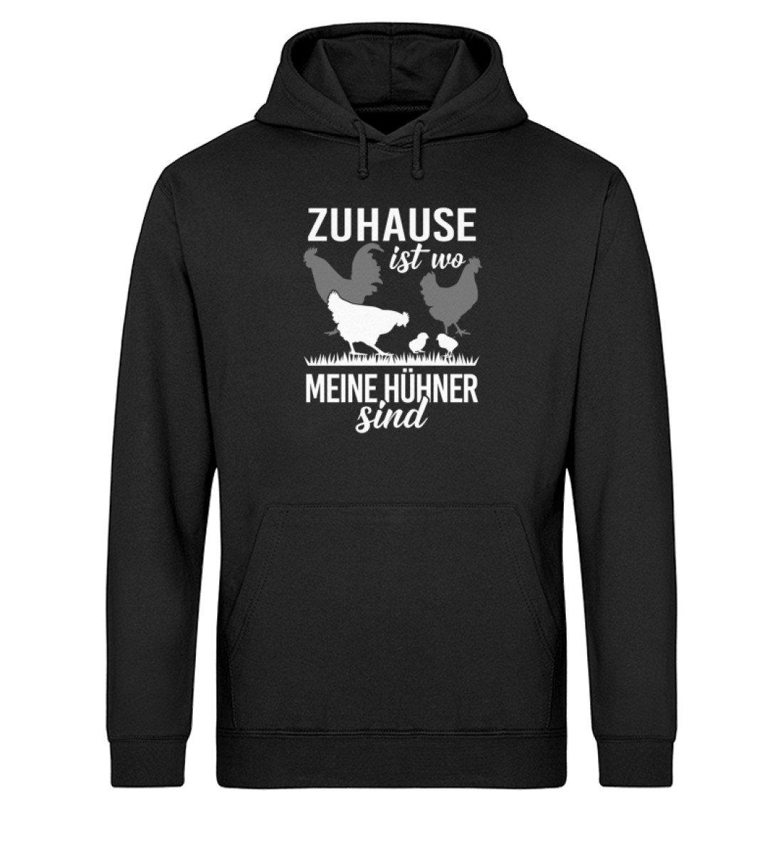 Zuhause Hühner · Unisex Organic Hoodie-Drummer Hoodie ST/ST-Black-XS-Agrarstarz