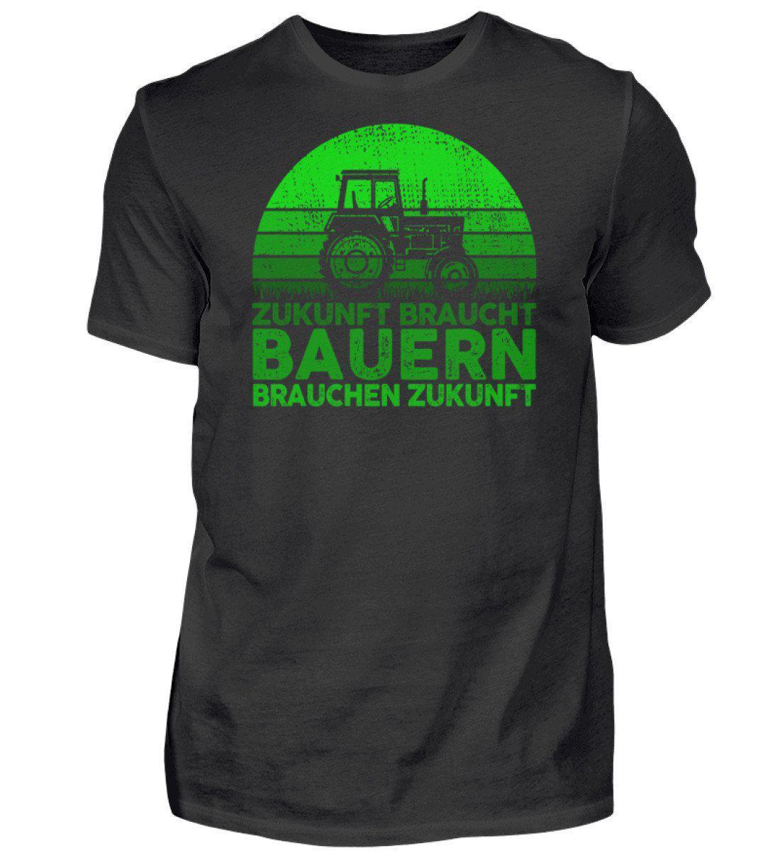 Zukunft braucht Bauern · Herren T-Shirt-Herren Basic T-Shirt-Black-S-Agrarstarz