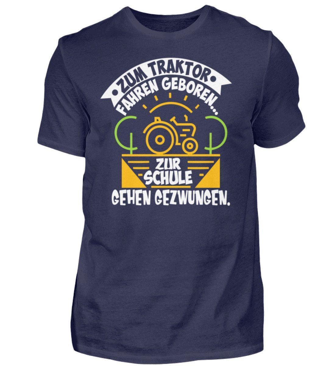 Zum Traktor fahren geboren · Herren T-Shirt-Herren Basic T-Shirt-Agrarstarz