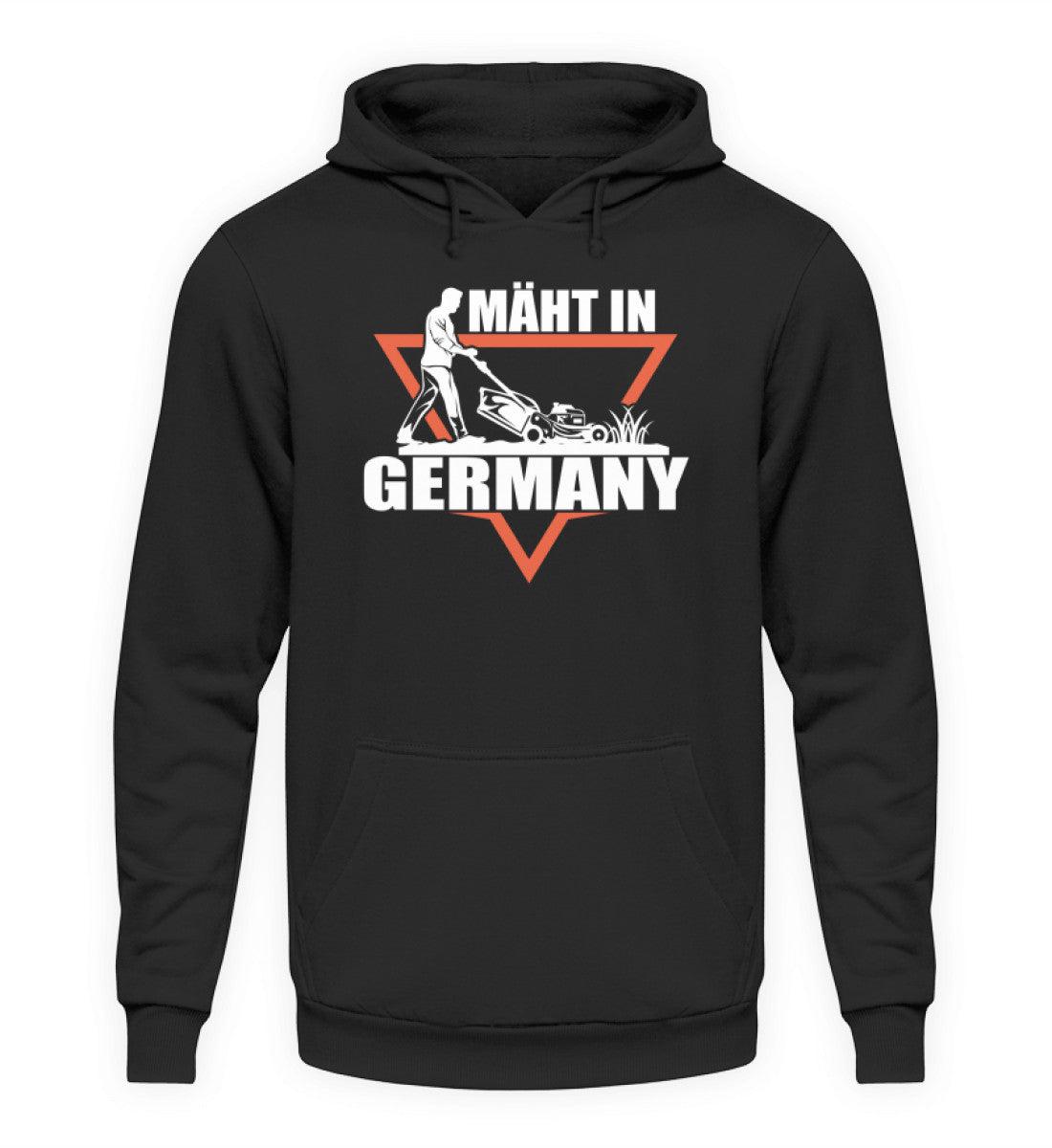 mäht in Germany · Unisex Kapuzenpullover Hoodie-Unisex Hoodie-Deep Black-XS-Agrarstarz